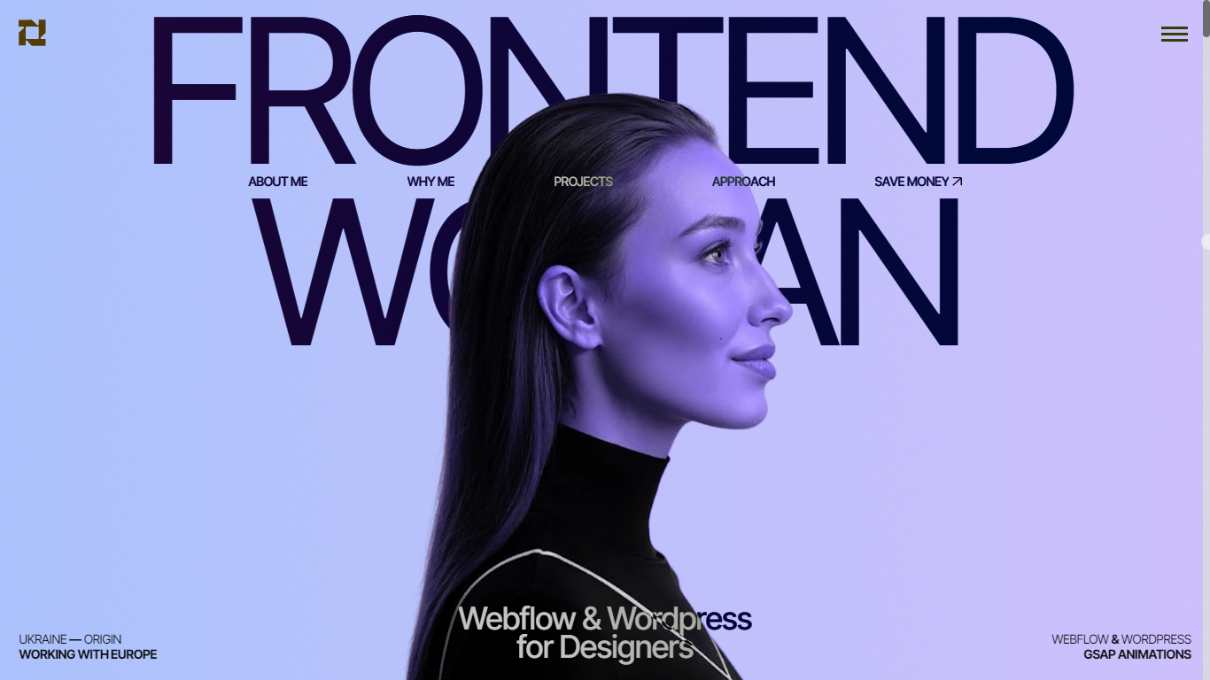 Animated Portfolio Website